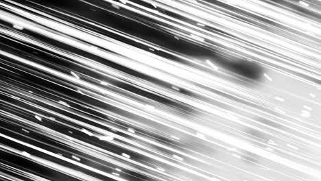 manga or comic book lines animation. action speed effects. light rays, explosion, power. hyper speed warp loop animation. black and white straight lines.
