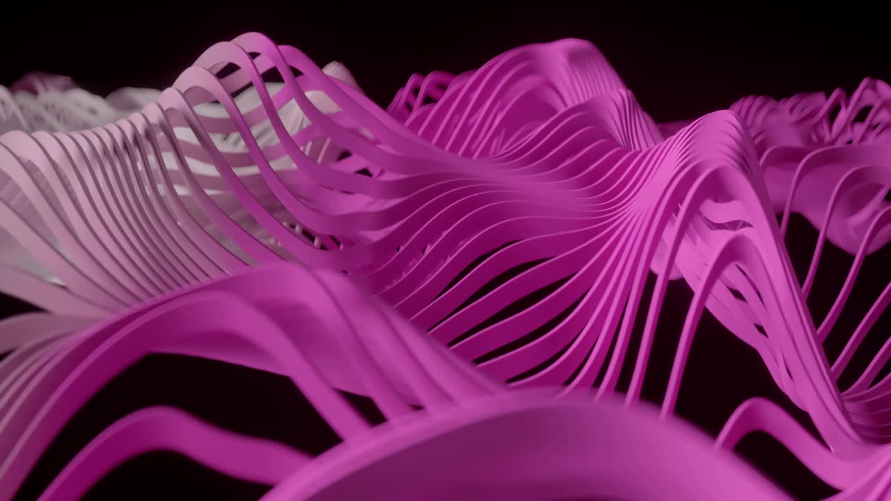 descripción abstracta de una red digital en 4k.