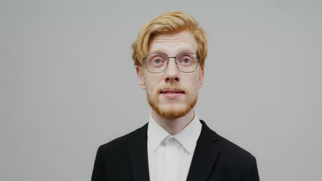 retrato de un hombre de negocios