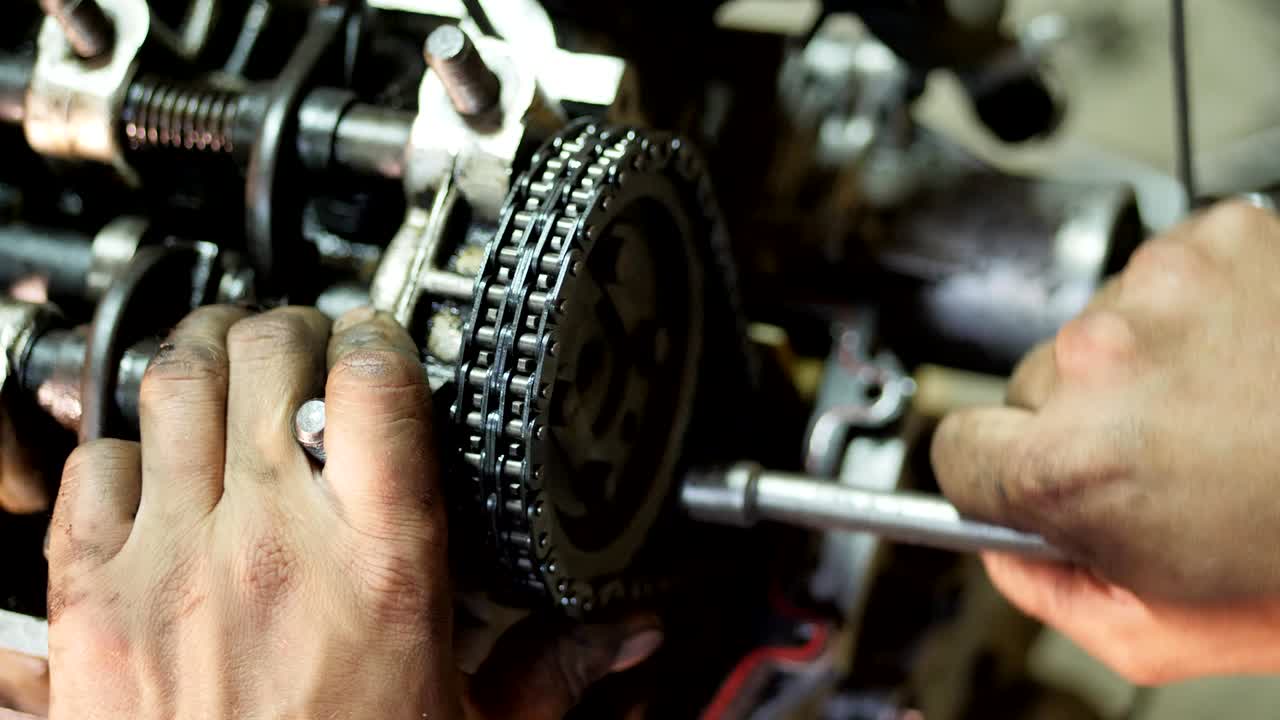 reparación de motores de automóviles viejos