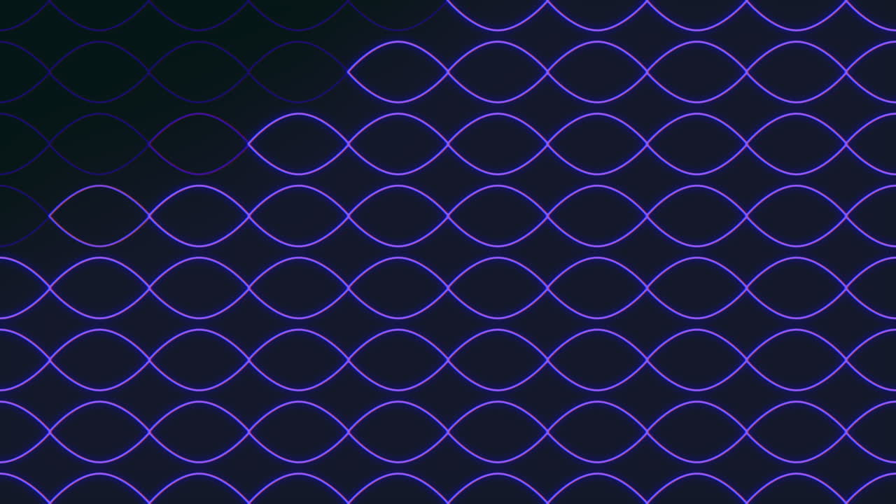 Abstract image featuring a striking black and blue spiral pattern formed by circles