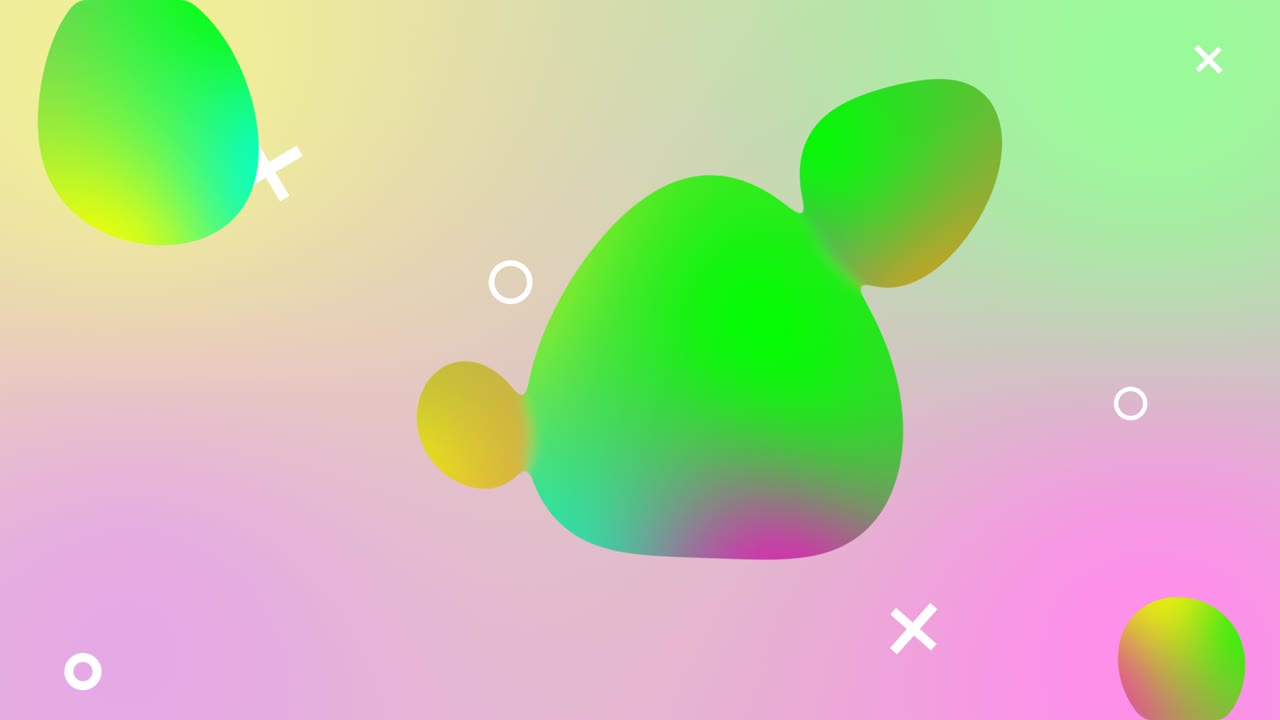 animación de fondo de gradiente líquido