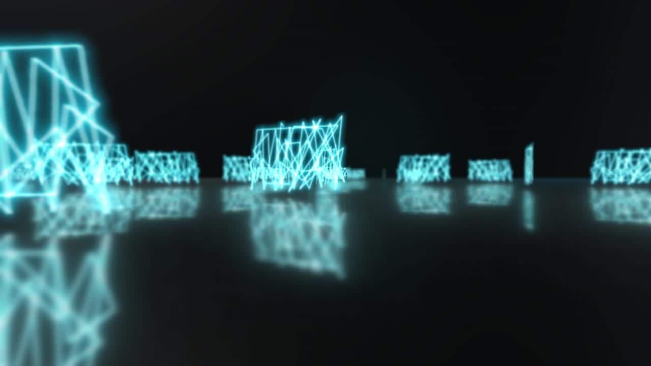 Abstract Neon Loop