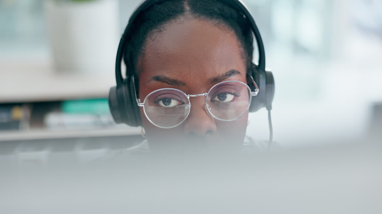 Forretningskvinde, callcenter