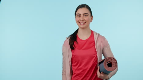 Hand,-fitness-and-happy-portrait-of-a-woman