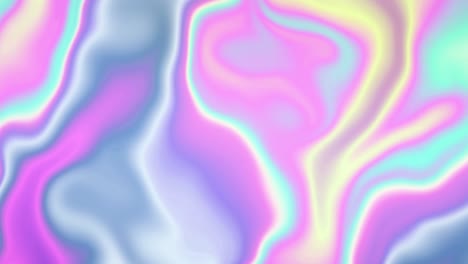 neon flowing liquid waves abstract motion seamless loop background