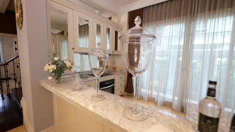 modern and luxury counter bar decoration