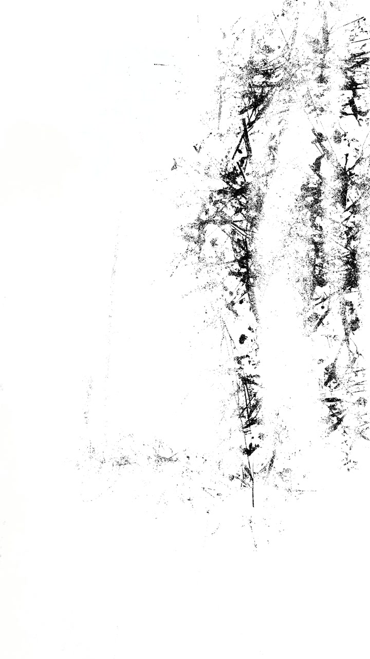 Abstrakt grunge teksturoverlegg med flimrende svarte blekkflekker