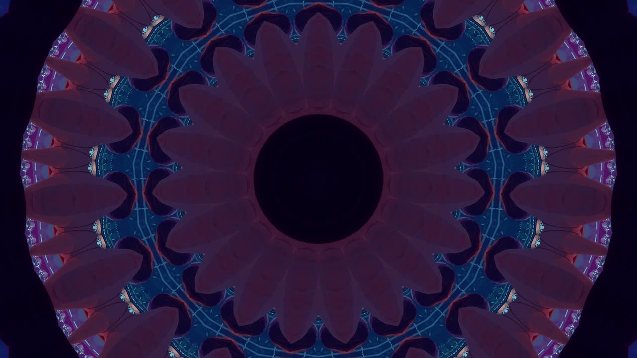 mandala fondo abstracto, meditación magia adornado. movimiento espiritual. chakra cósmico. imágenes de alta calidad 4k.