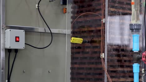 a large scale of an experimental temperature sensor- close up shot