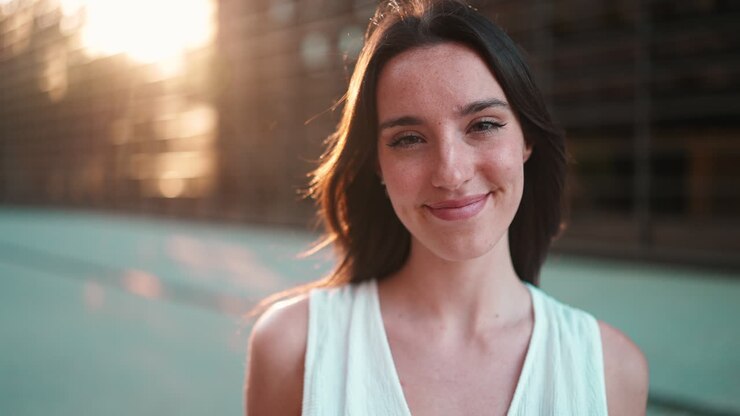 Retratos de una mujer hermosa