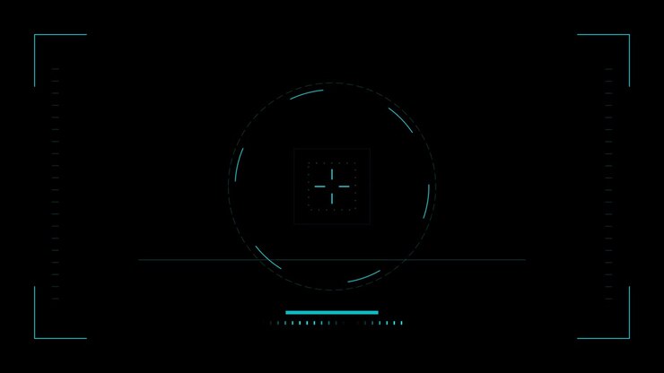 Interfaccia Digitale Futuristica con Display a Sovrimpressione
