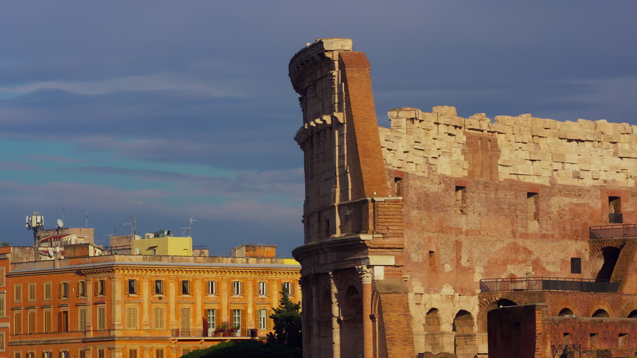 Colosseum time lapse, Rome, Italy