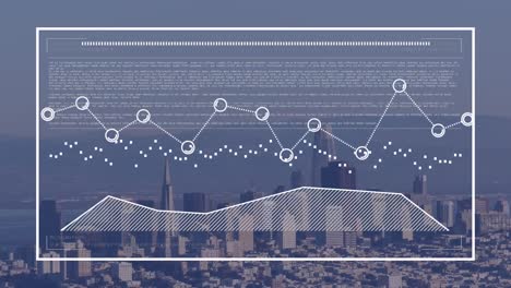 Animation-of-data-processing-over-3d-cityscape