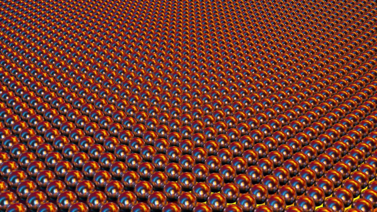 ondas de esferas geométricas fondo abstracto