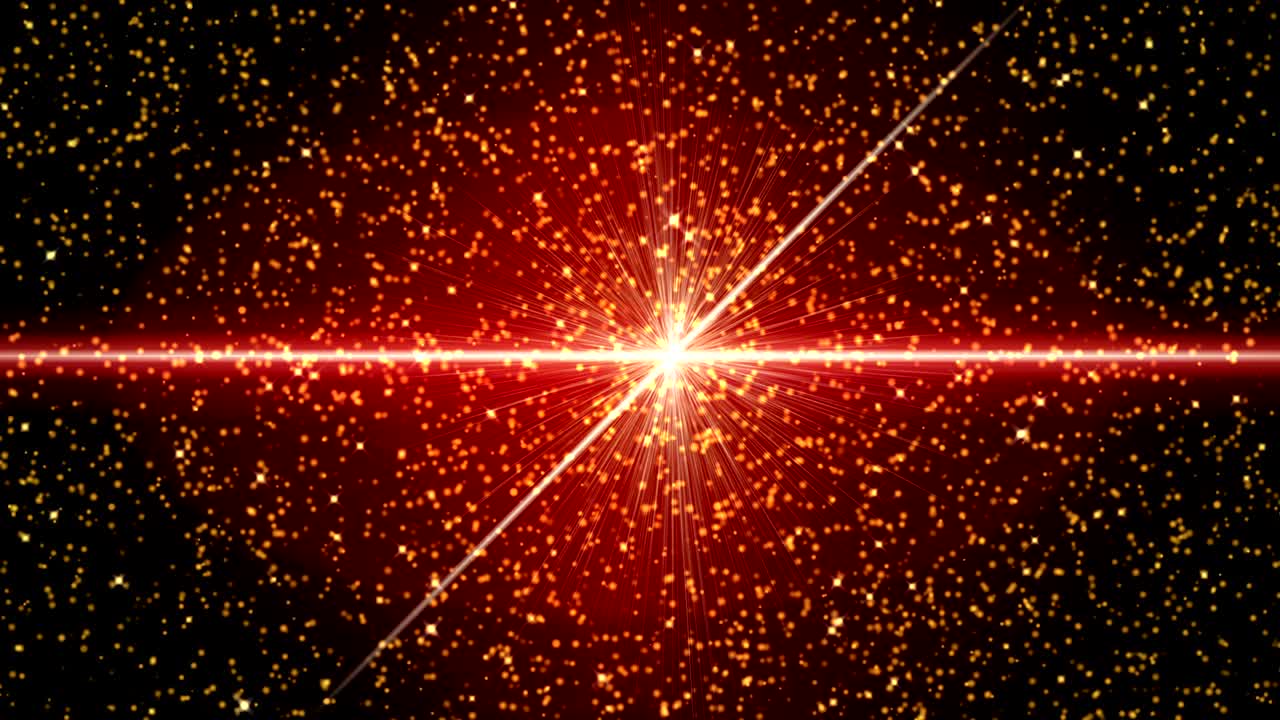 빨간 어리 입자 무결한 배경