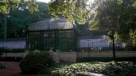 reveal of the largest of five greenhouses at the jardin botanico buenos aires