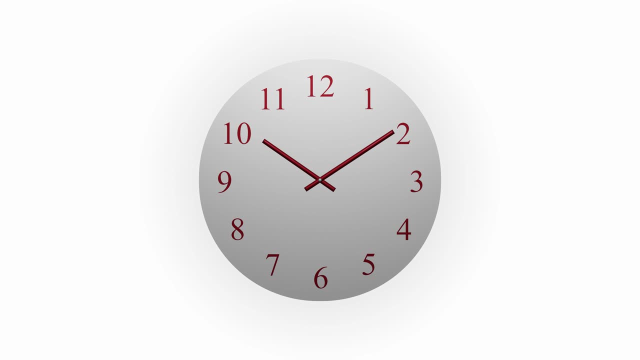 reloj contando hacia atrás 24 horas día velocidad rápida lapso de tiempo 4k hd