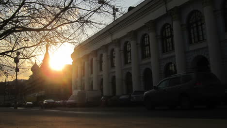 Sonnenuntergang-In-Der-Stadt