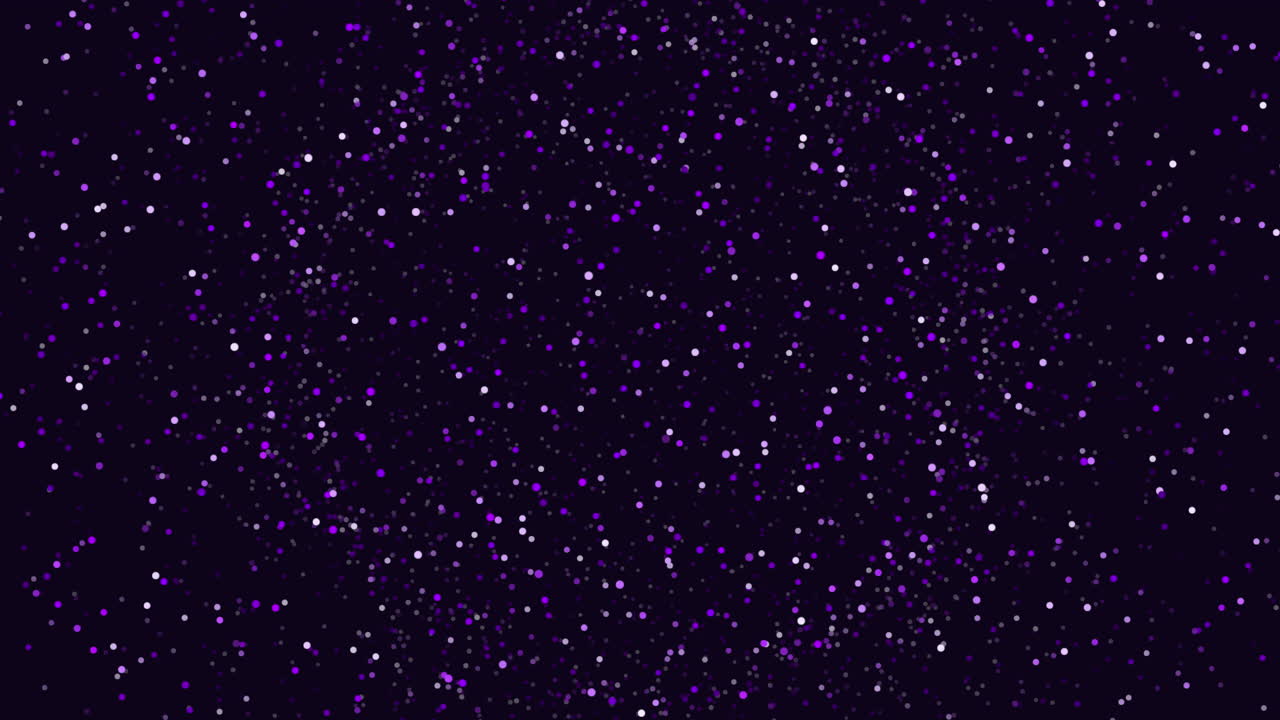 Starry night purple backdrop adorned with white dot constellation