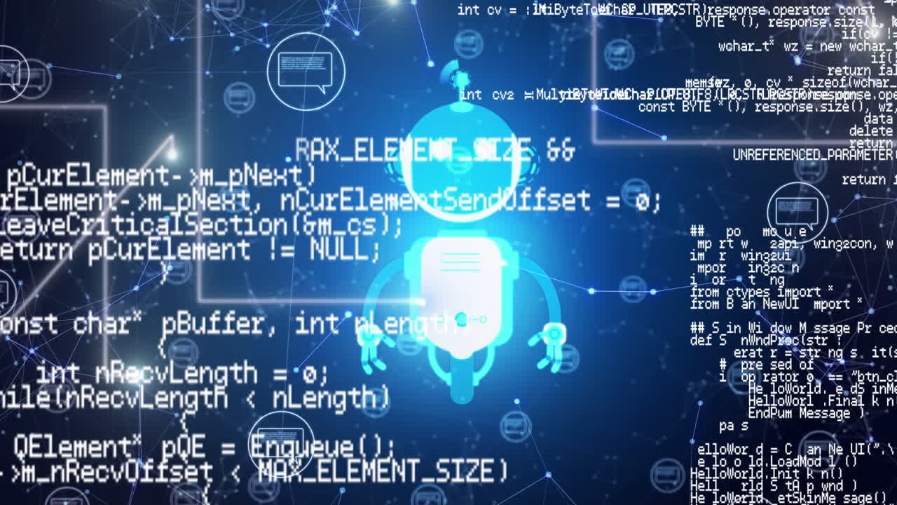 채팅 ⁇  아이콘의 애니메이션과 데이터 처리