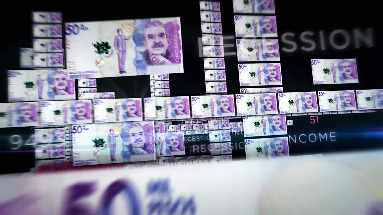 콜롬비아 페소 (colombia peso) - 통화의 원활한 순환 비행