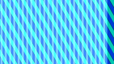 animation consisting of intersected colored stripes.