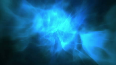 relámpago azul