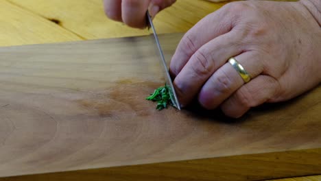 the-chef-chopping-mint-leaves