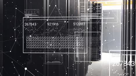 Animation-Der-Datenverarbeitung-über-Computerserver