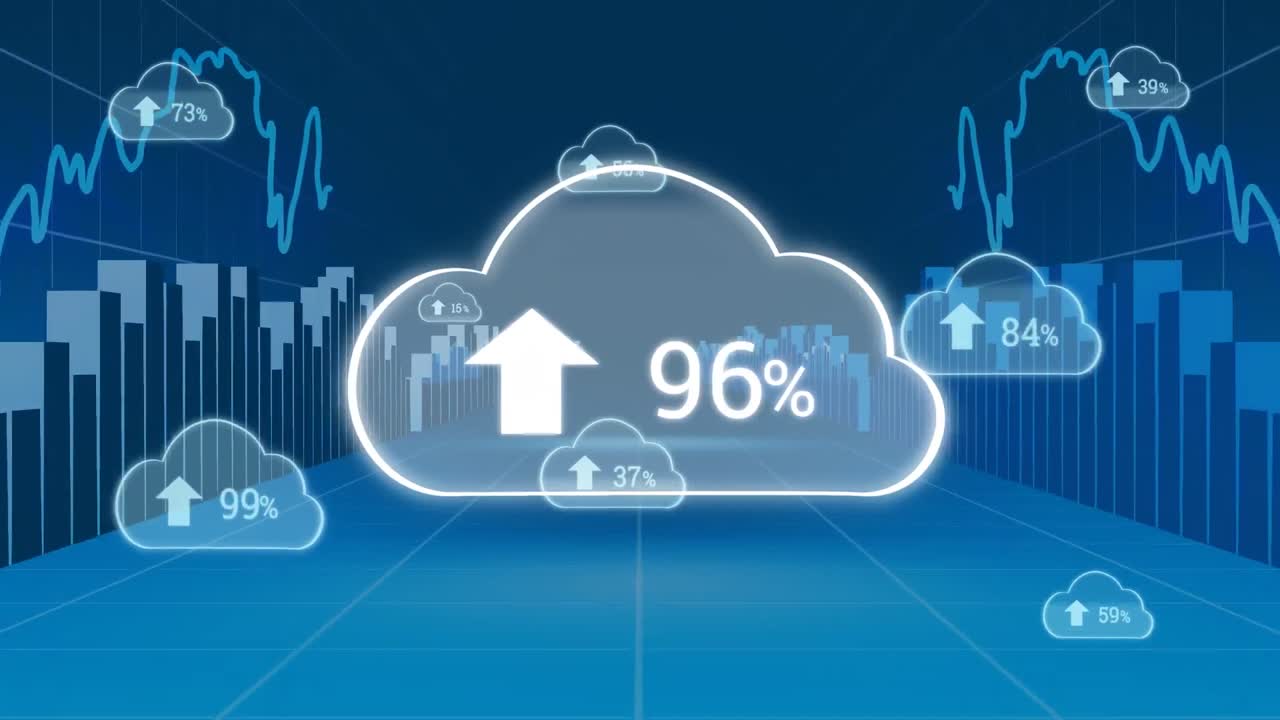 subir nubes de progreso y gráficos
