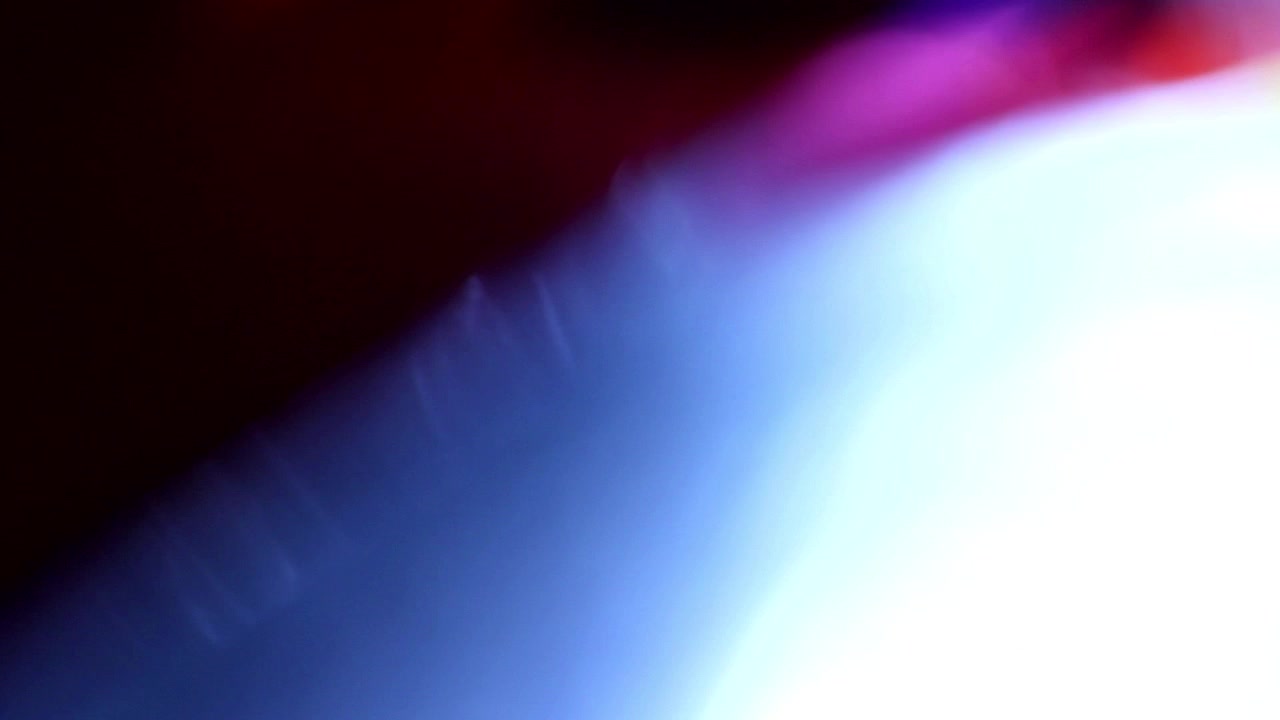 Transizione dinamica di light leak e lens flare ottici