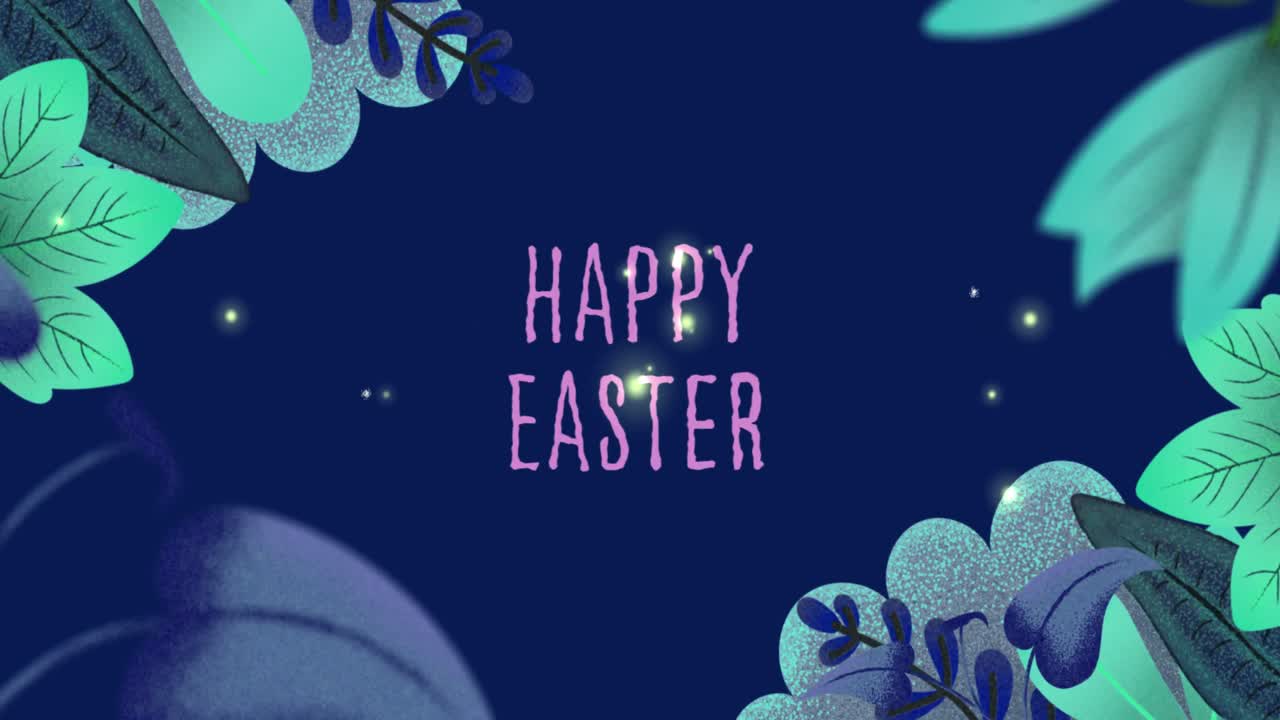 かわいいイースターアニメーション 4k