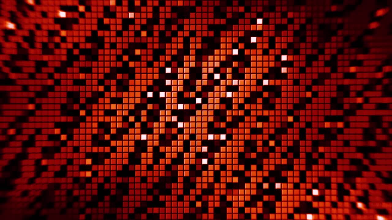 fondo pixelado rojo abstracto