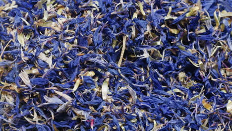 dried cornflower petals
