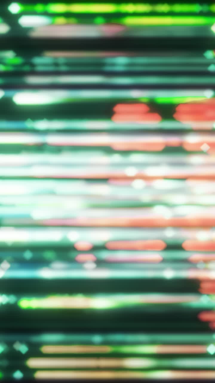 Abstract Colorful Motion Blur