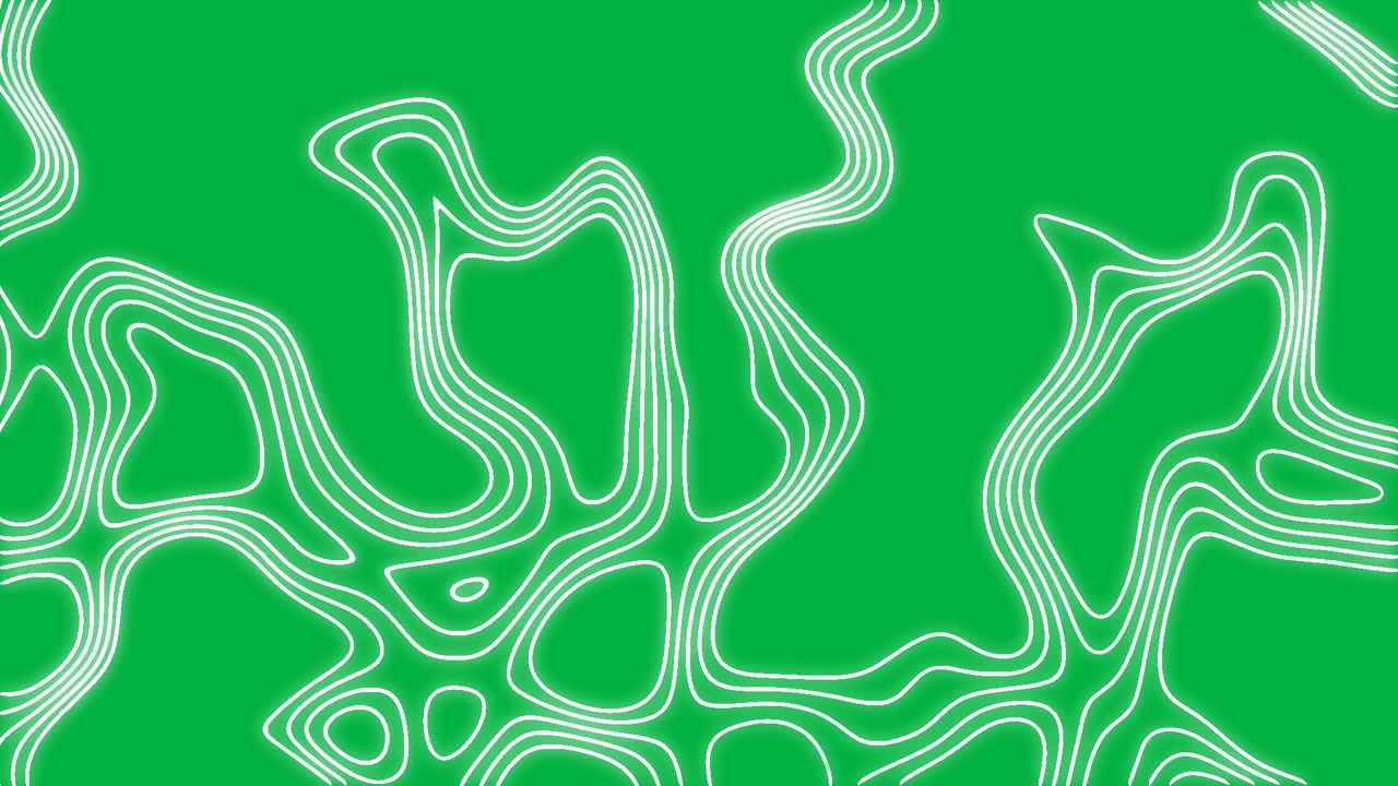 Blocco scuro e linea blu che portano a un taglio rapido, spostandosi su un campo bianco trasparente per preparare il layout