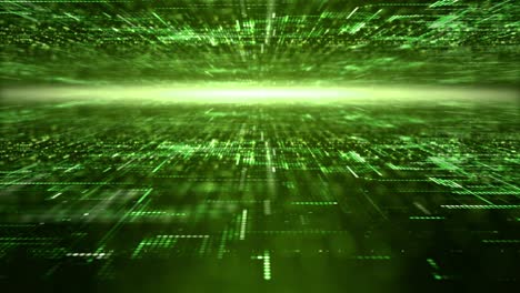 griglia di particelle astratte digitali futuristiche