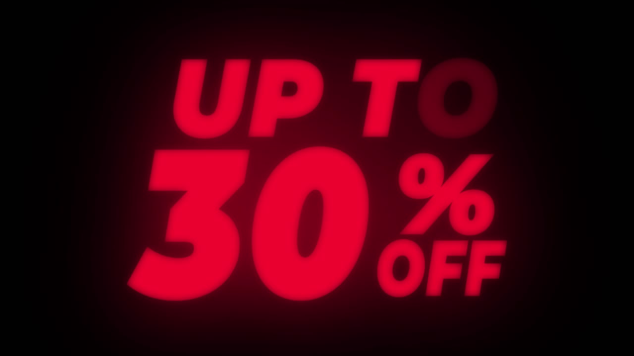 30% Off Promotion Graphic