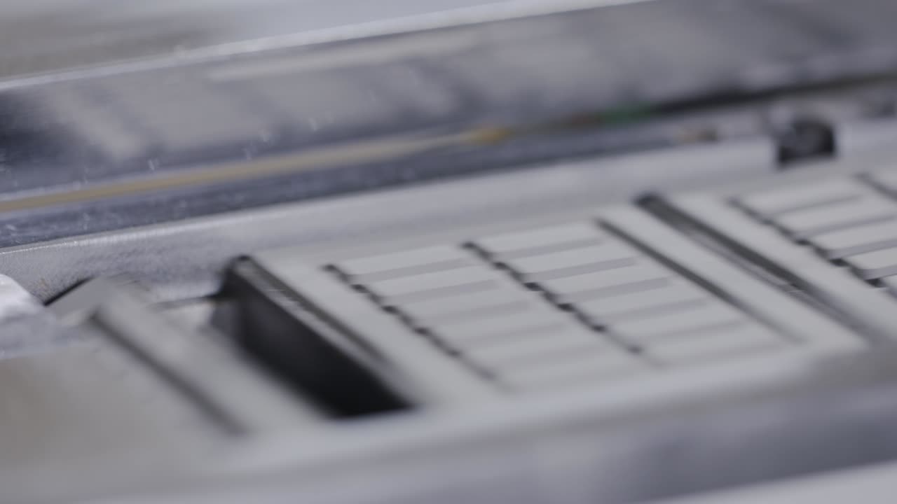 기계 부품의 클로즈업