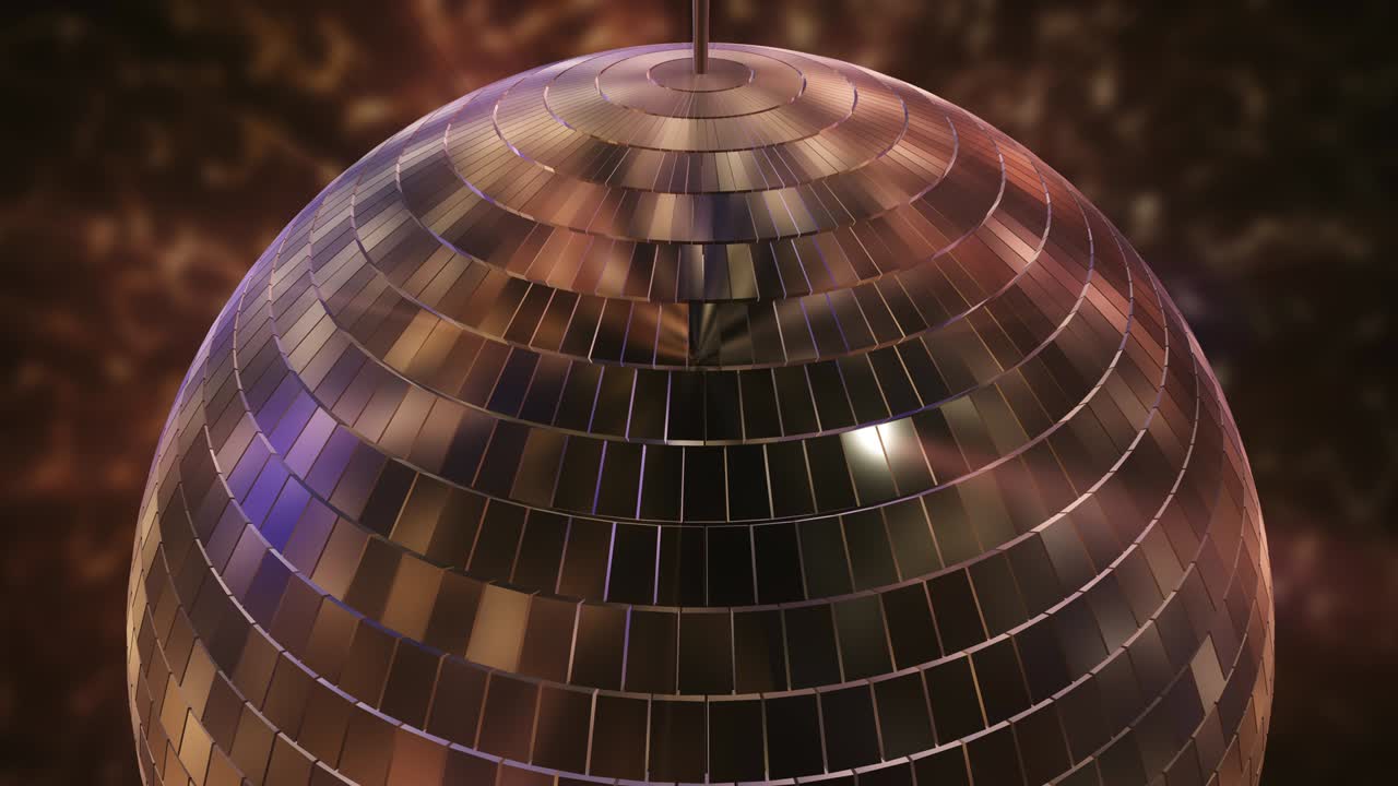 Animación de fondo de bola de discoteca.