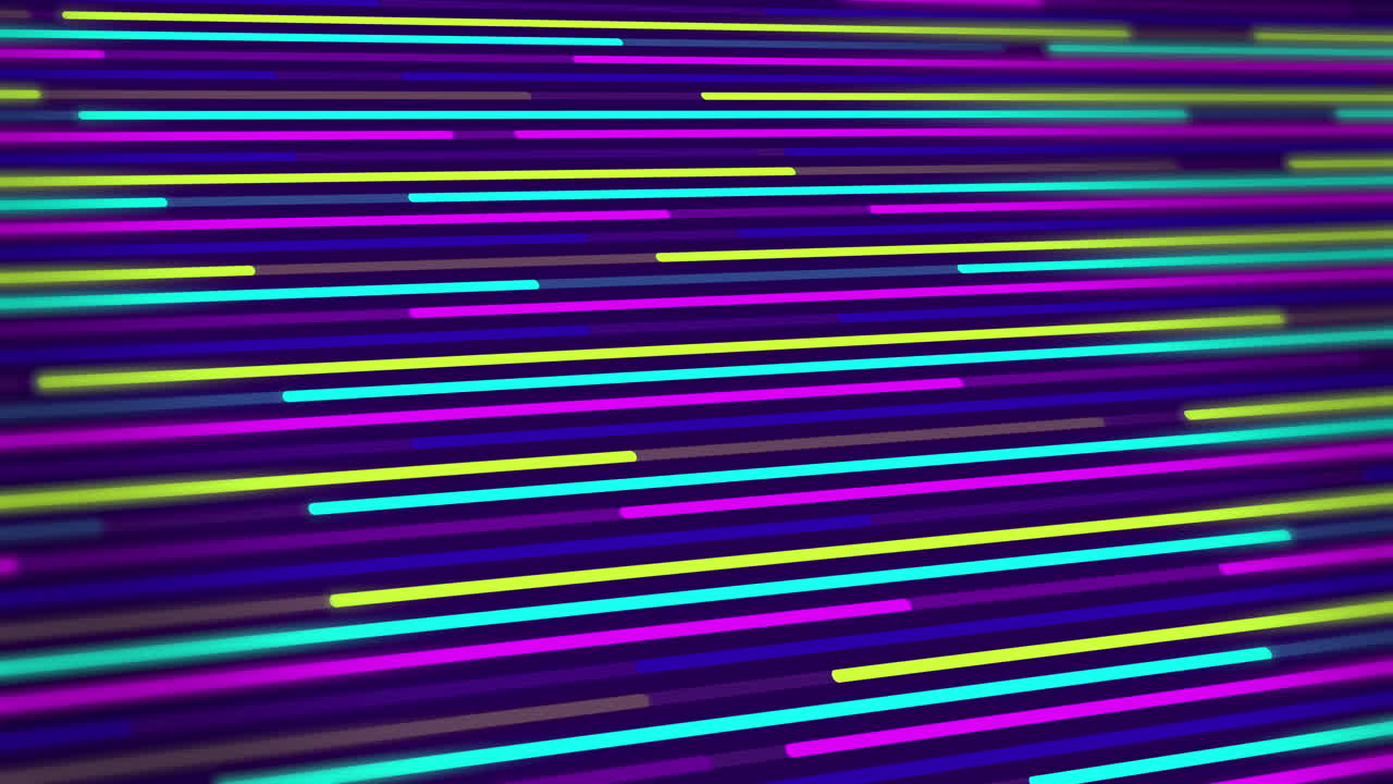 líneas de color frío que se mueven de izquierda a derecha en el fondo de perspectiva