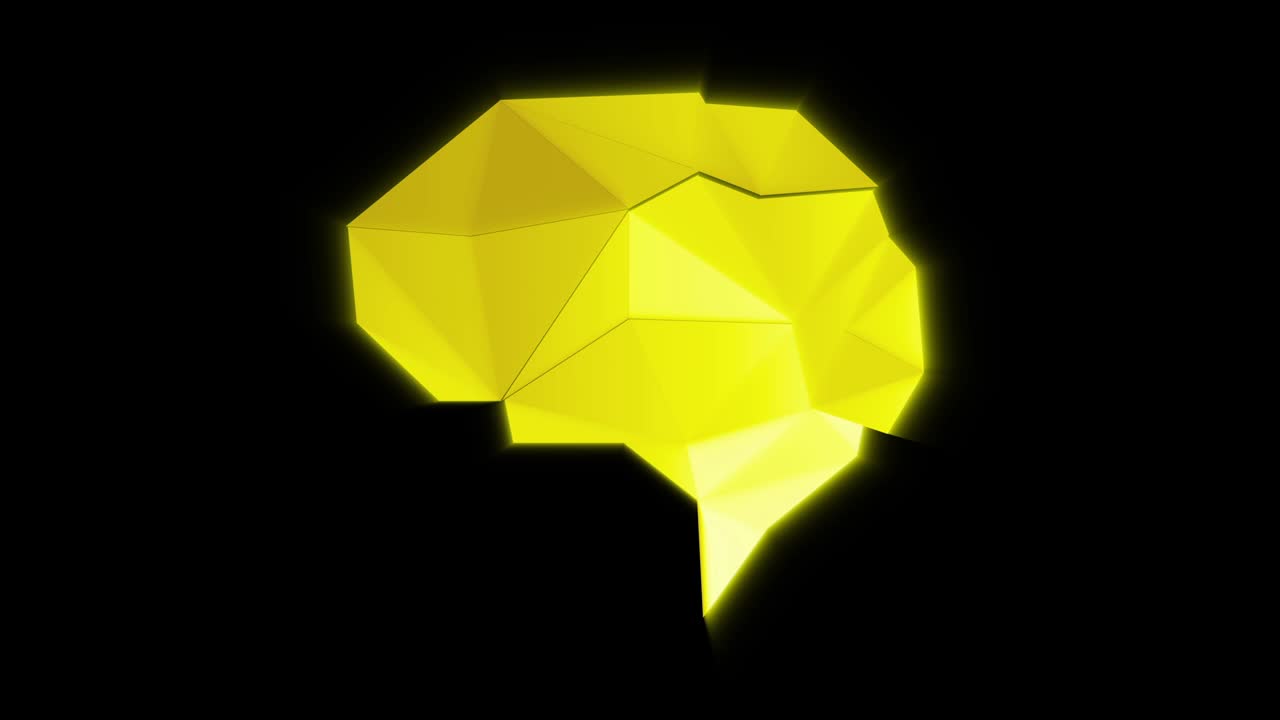 poli cerebro de color amarillo