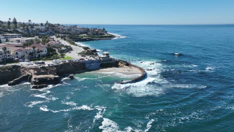 La-Jolla-Beach-In-San-Diego-In-Kalifornien,-Vereinigte-Staaten