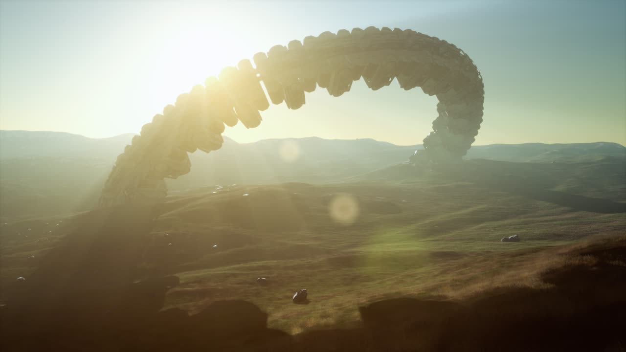 objeto volador no identificado en la tierra