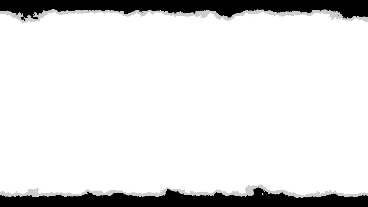 Paper Tear Transition Effect on Black Background