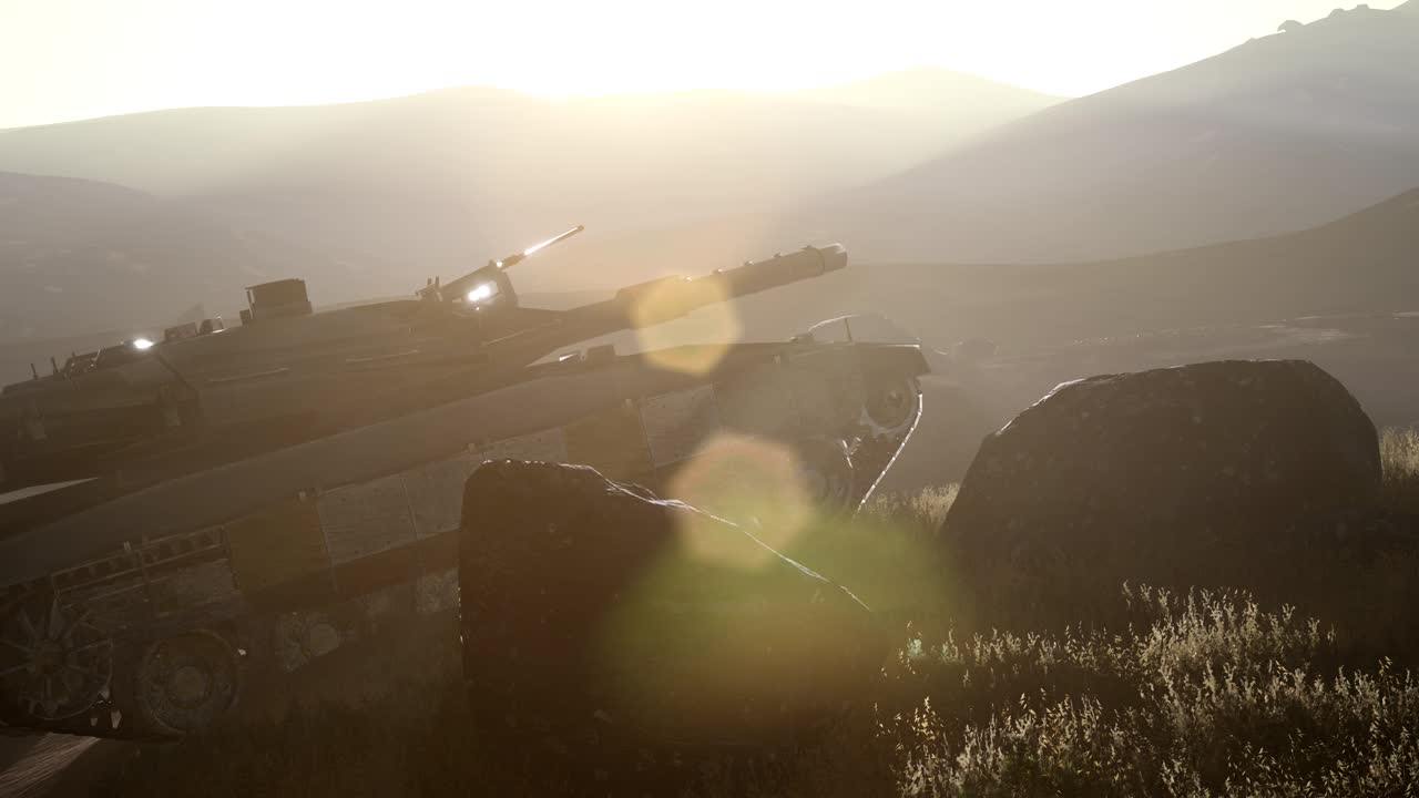 사막에 있는  ⁇ 은 녹슬은  ⁇ 크