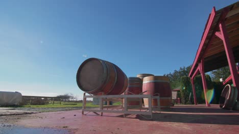 wine-barrel,-barrels,-wine-production,-winery,-wine,-frech,-canada