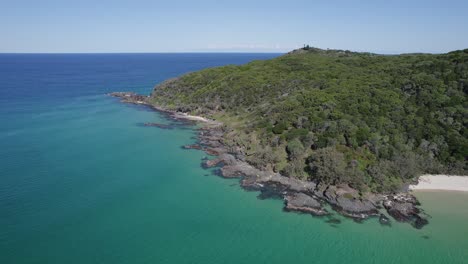 breathtaking scenery of double island point - stunning coastal destination in cooloola, queensland