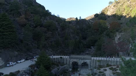 landscape geres portugal river arado waterfall nature